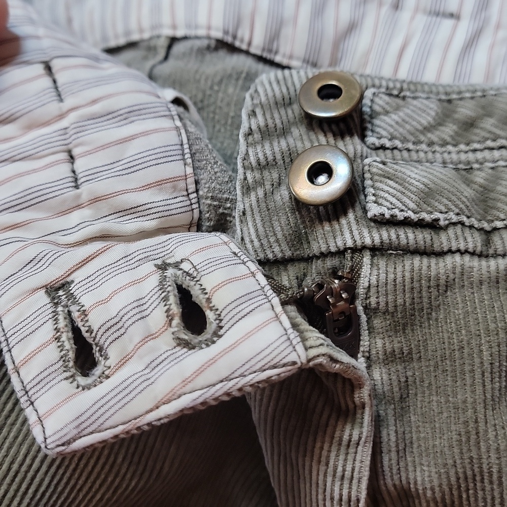 Garnet Hill Corduroy Cropped Trousers - Picture 8 of 8